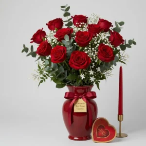 Romantic Red Rose Combo
