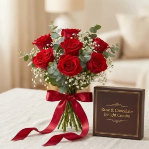 Rose & Chocolate Delight Combo